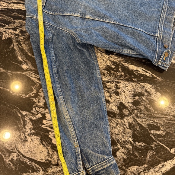 Vintage Lee Denim Jacket Mens Medium Blue Riders Trucker Workwear MiUSA USA 101J - Picture 15 of 15